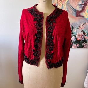 Vintage beaded cardigan from The Notebook